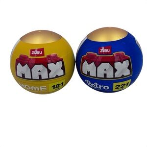 2 ZURU Max Home & Retro Design Building Sets 2025 (New)